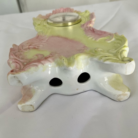 Ceramic mantle or side table clock - Picture 2 of 6